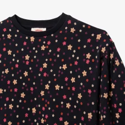 Discount Girls' Navy Blue Sweatshirt Child Cardigans & Sweaters