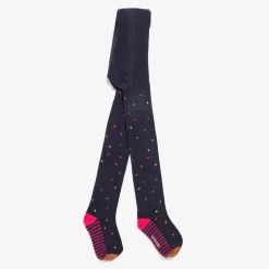 Sale Girls' Navy Blue Tights Child Accessories