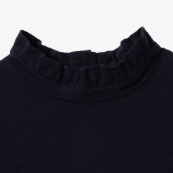 New Girls' Navy Blue T-Shirt Child T-Shirts & Tops