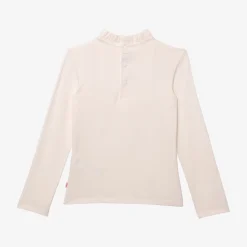 New Girls' Off White T-Shirt Child T-Shirts & Tops