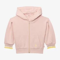 Sale Girls' Pink Butterfly Cardigan Child Cardigans & Sweaters
