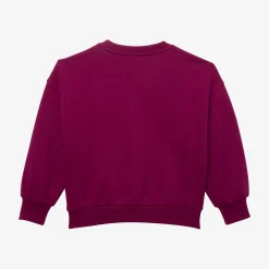 Sale Girls' Purple Sweatshirt Child Cardigans & Sweaters