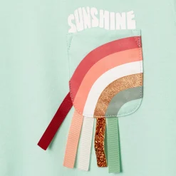 Sale Girl's Rainbow Sweatshirt Dress Child Dresses & Skirts
