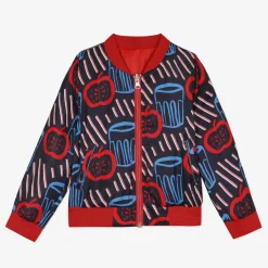 New Girls' Reversible Bomber Jacket Child Outerwear