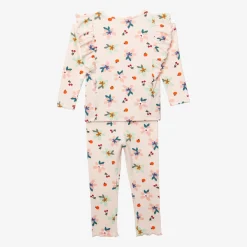 Best Girls' Spring-Inspired Legging Pajama Set Child Sleepwear & Loungewear