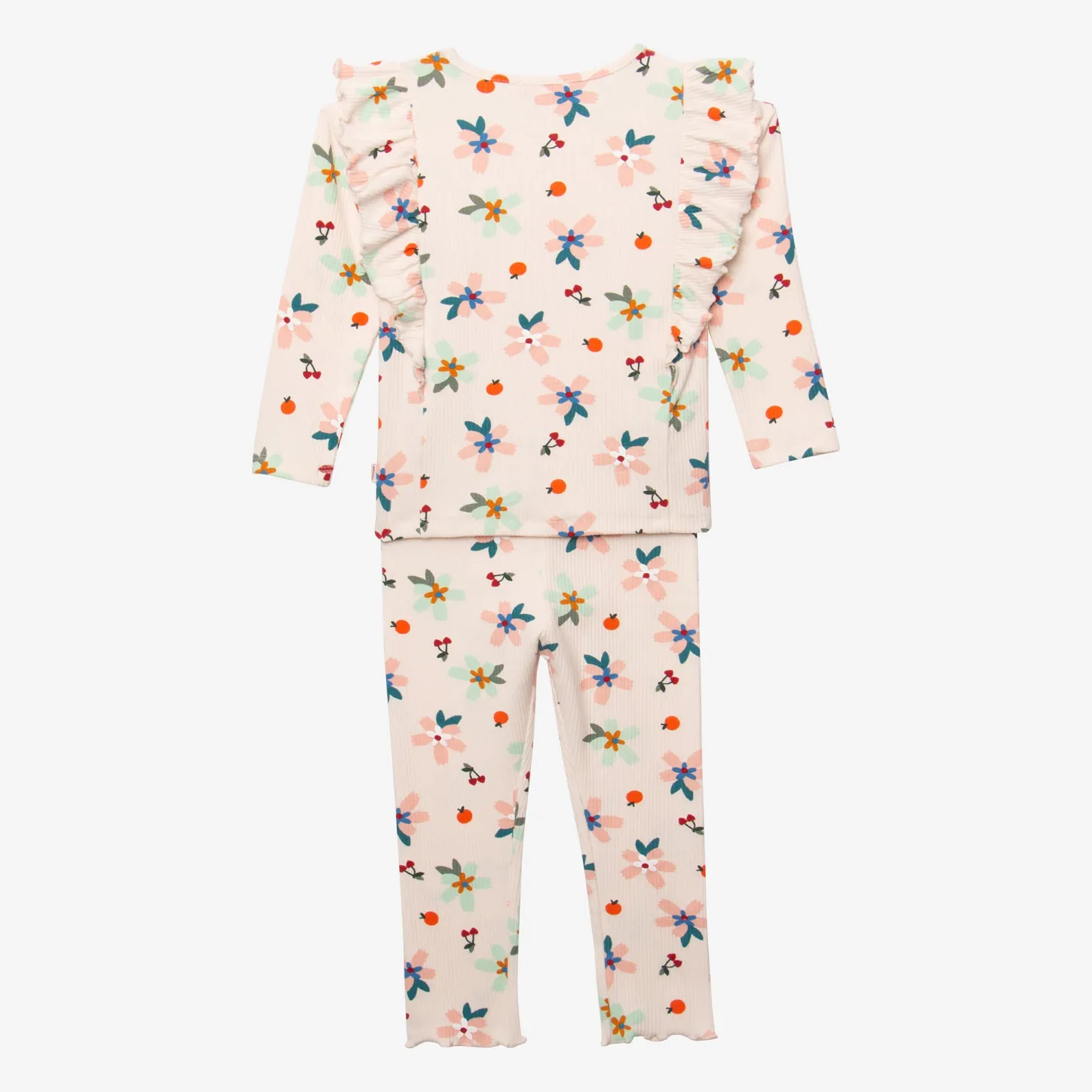 Best Girls' Spring-Inspired Legging Pajama Set Child Sleepwear & Loungewear