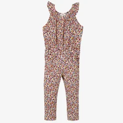 Fashion Girls' Summer Printed Jumpsuit Child Pants & Shorts