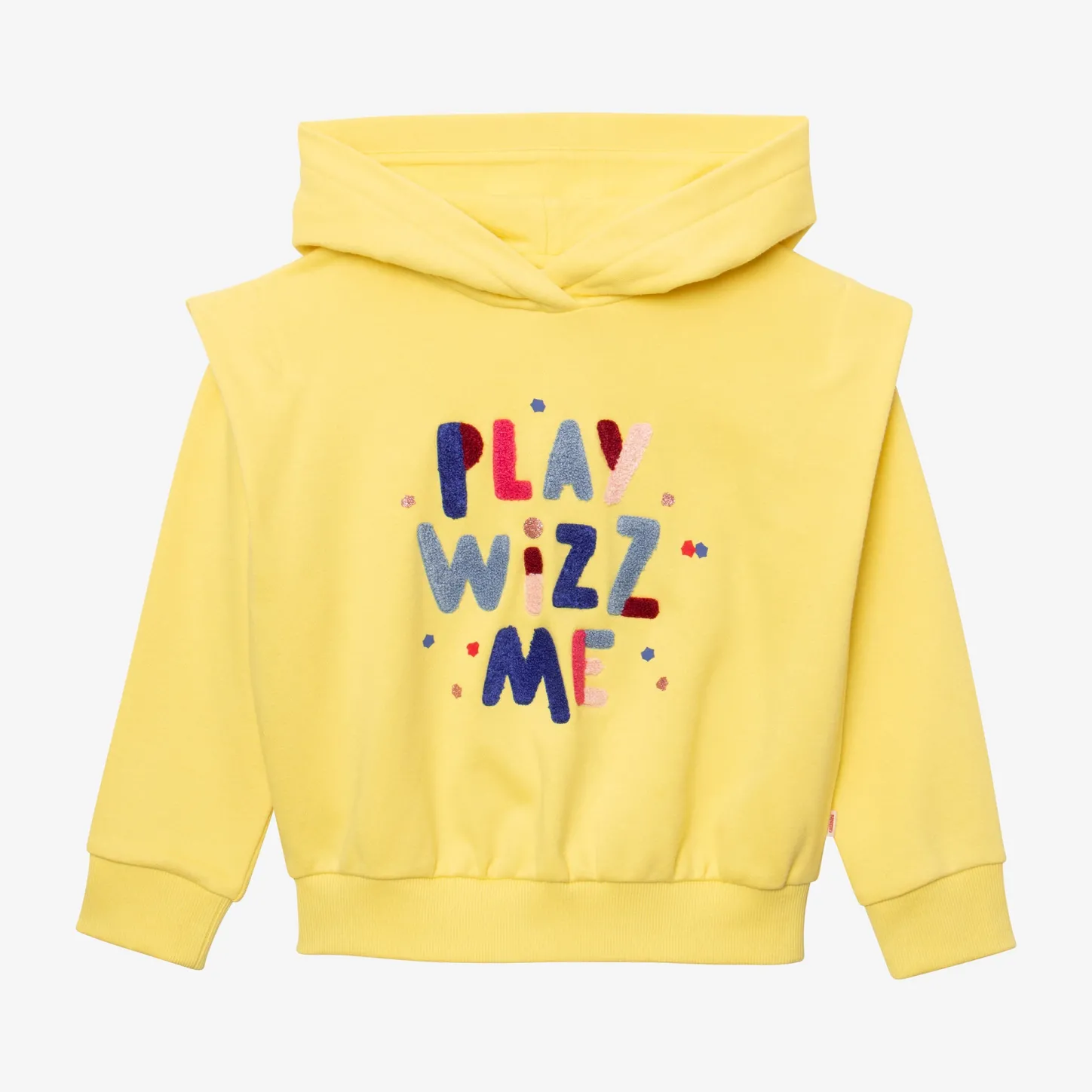 New Girl's Sweatshirt With Boucle Slogan Child Cardigans & Sweaters