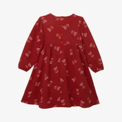 Discount Girls' Terracotta Long Sleeve Dress Child Dresses & Skirts