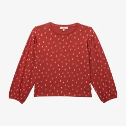 Outlet Girls' Terracotta T-Shirt Child T-Shirts & Tops
