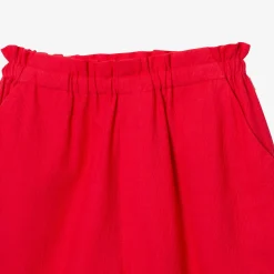 Discount Girls' Textured Pink Pants Child Pants & Shorts