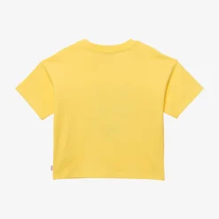 New Girls' Yellow T-Shirt Child T-Shirts & Tops