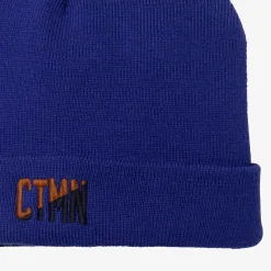 Discount Kid Blue Knit Beanie Child Accessories