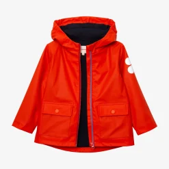 Clearance Kid Fiery Orange Parka Child Outerwear