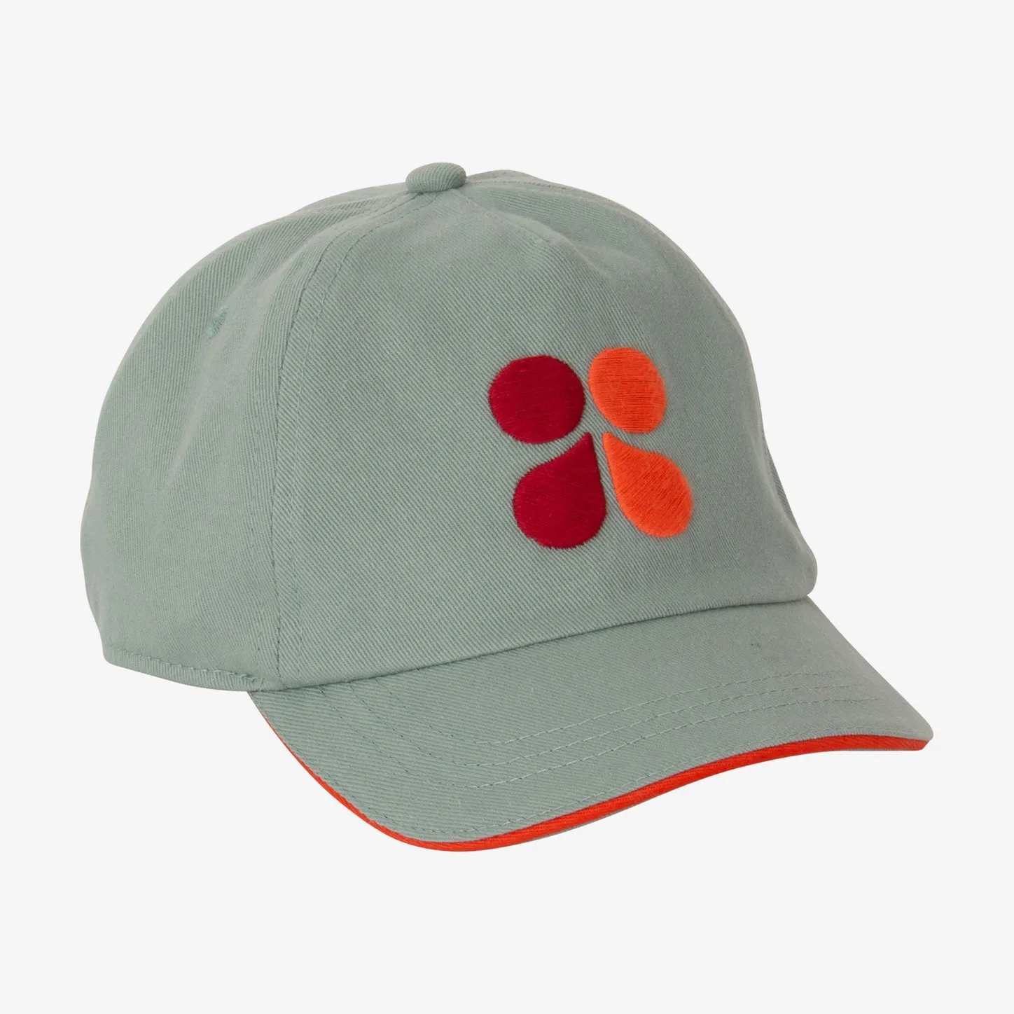 Best Kid Green Embroidered Butterfly Baseball Cap Child Accessories