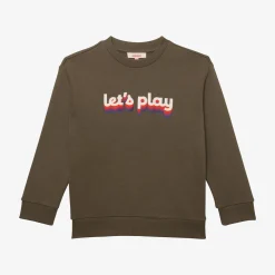 New Kid Green Sweatshirt Child Cardigans & Sweaters