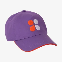 Best Kid Mauve Embroidered Butterfly Baseball Cap Child Accessories