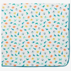 Hot Microfleece Blanket With Dinosaur Print Child Accessories