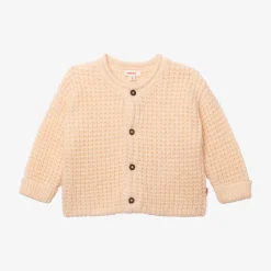 New Newborn Beige Knit Cardigan Child Cardigans & Sweaters
