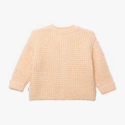 New Newborn Beige Knit Cardigan Child Cardigans & Sweaters