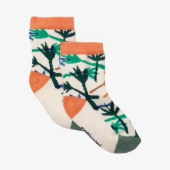 Fashion Newborn Boy Camo Palm Tree Socks Child Accessories