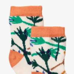 Fashion Newborn Boy Camo Palm Tree Socks Child Accessories
