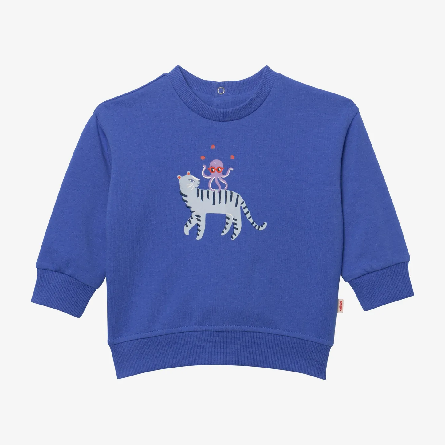 Outlet Newborn Boy Octopus And Tiger Sweatshirt Child Cardigans & Sweaters