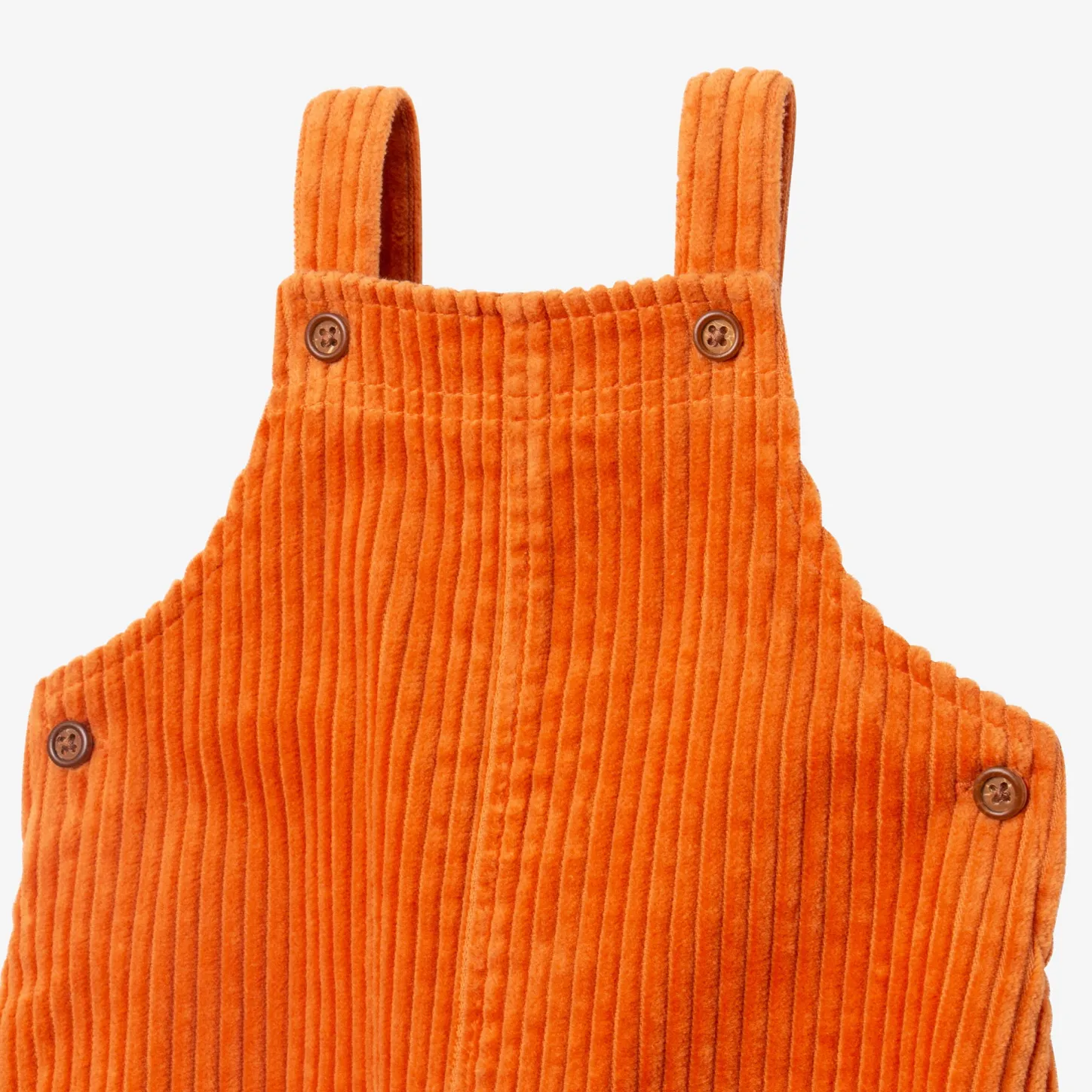 Fashion Newborn Boy Orange Corduroy Overalls Child Bottoms