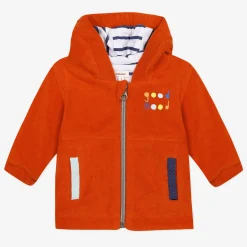 Clearance Newborn Boy Terry Hooded Jacket Child Outerwear & Snowsuits