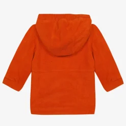 Clearance Newborn Boy Terry Hooded Jacket Child Outerwear & Snowsuits