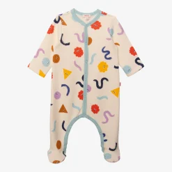 Best Newborn Boys' Beige Footie Pajama Child Pajamas & Bodysuits