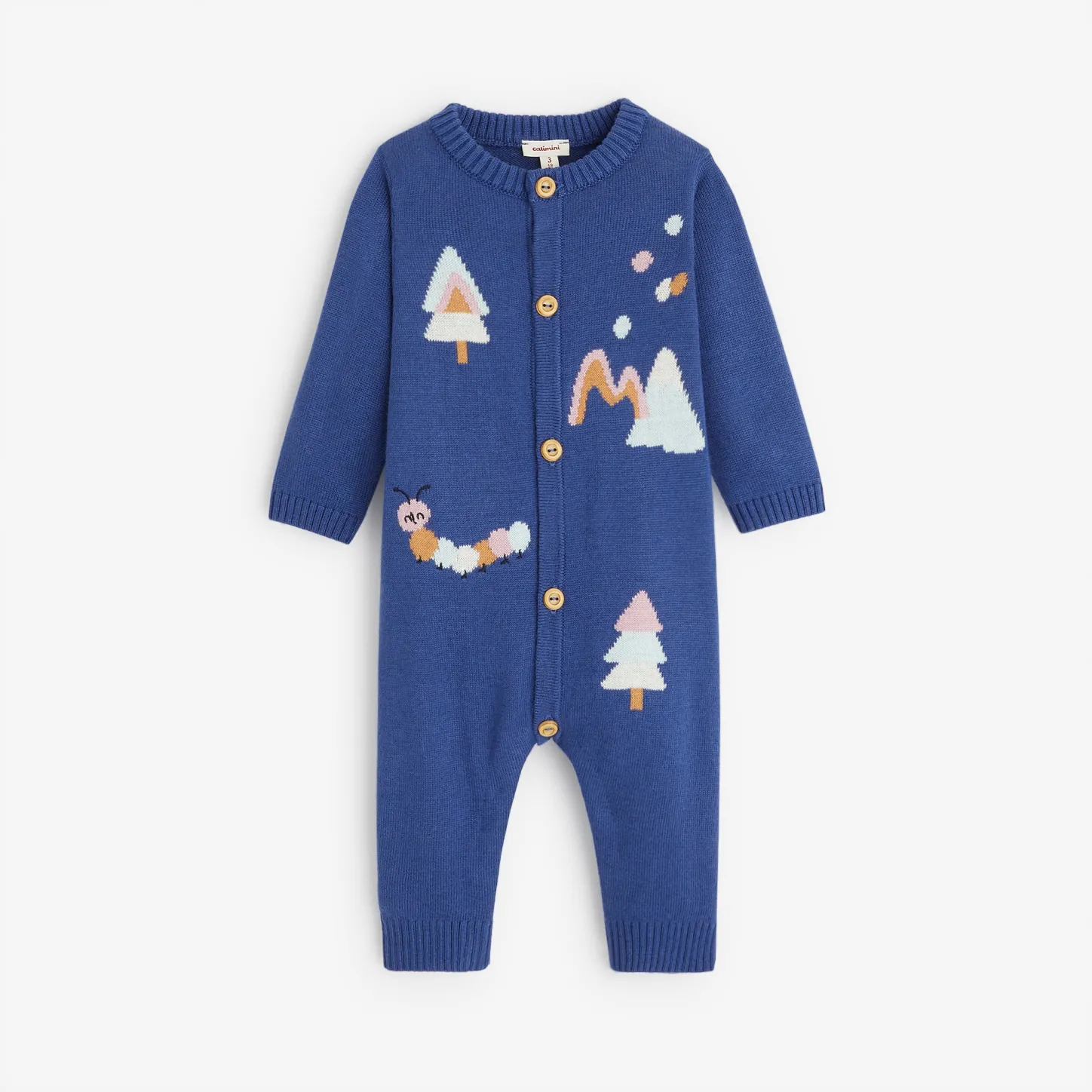 Online Newborn Boys' Blue Jumpsuit Child Rompers & Jumpsuits