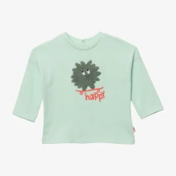 Clearance Newborn Boys' Green Boucle T-Shirt Child Tops