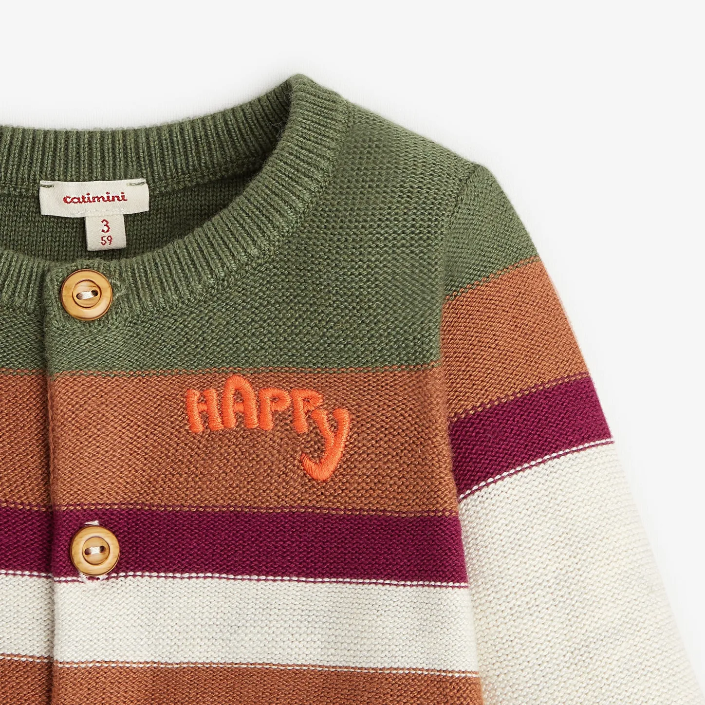 Outlet Newborn Boys' Heather Gray Cardigan Child Cardigans & Sweaters