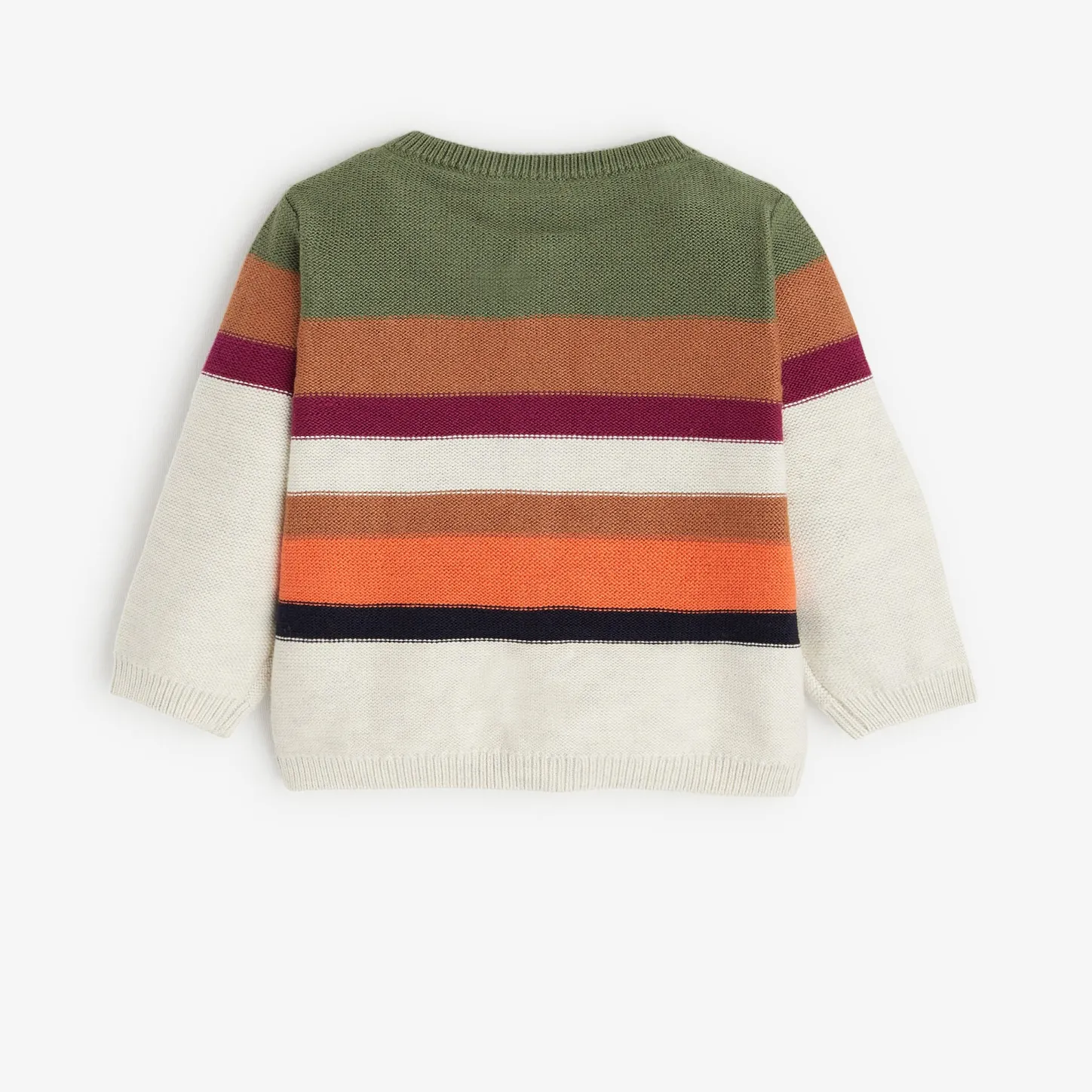 Outlet Newborn Boys' Heather Gray Cardigan Child Cardigans & Sweaters