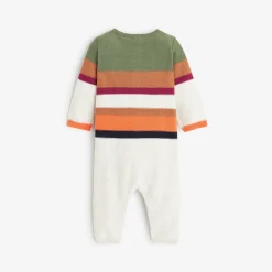 Outlet Newborn Boys' Heather Grey Jumpsuit Child Bottoms