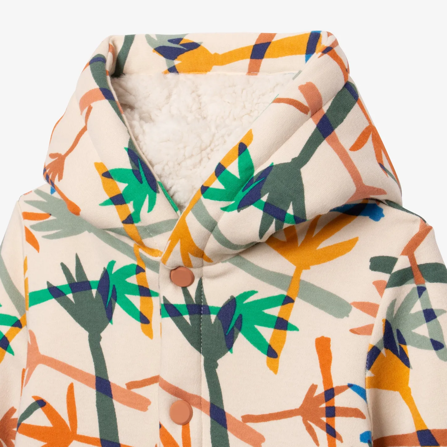 Online Newborn Boy's Palm Camo Reversible Jacket Child Outerwear & Snowsuits