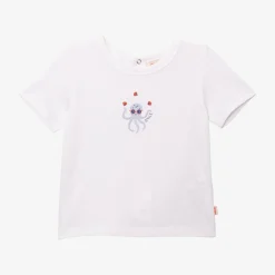 Online Newborn Boys' White T-Shirt Child Tops