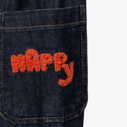 Fashion Newborn Dark Blue Denim Overalls Child Rompers & Jumpsuits