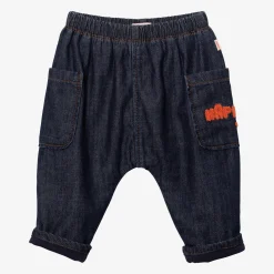 Outlet Newborn Dark Blue Harem Pants Child Bottoms