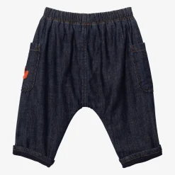 Outlet Newborn Dark Blue Harem Pants Child Bottoms