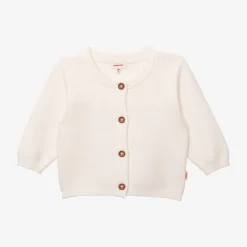 Outlet Newborn Ecru Knitted Cardigan Child Cardigans & Sweaters