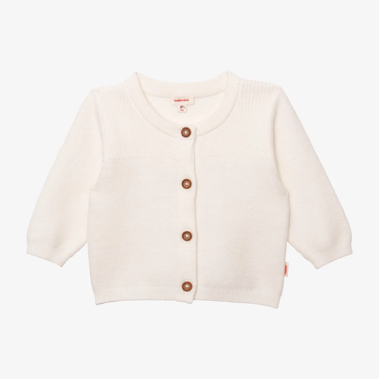 Outlet Newborn Ecru Knitted Cardigan Child Cardigans & Sweaters