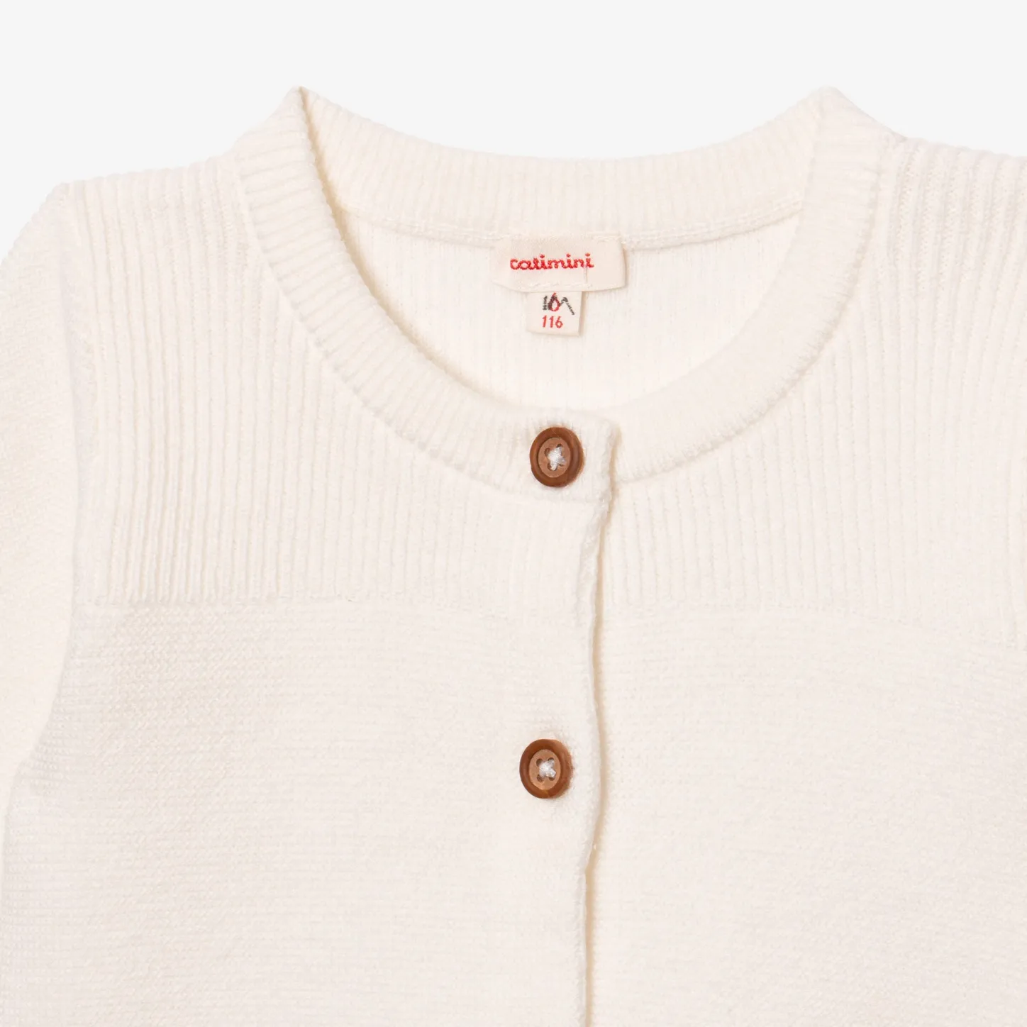 Outlet Newborn Ecru Knitted Cardigan Child Cardigans & Sweaters