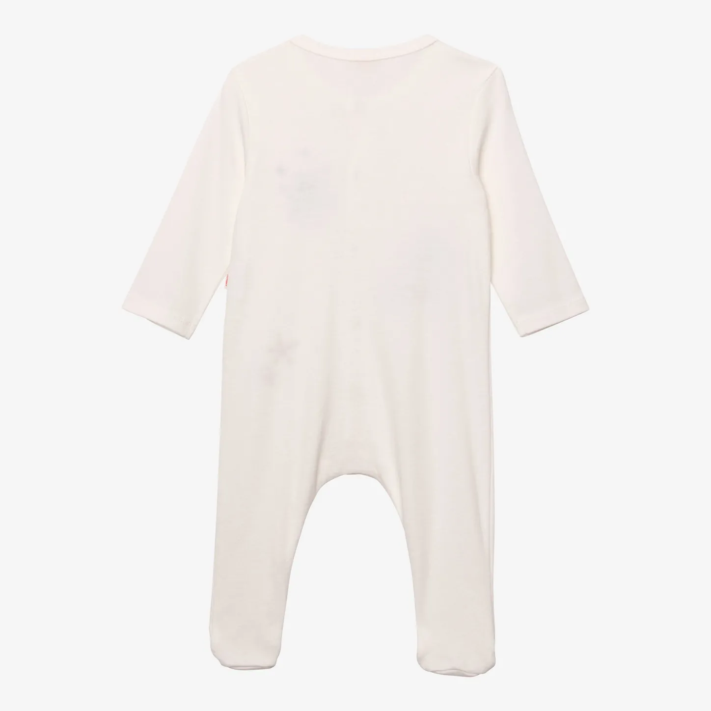 Outlet Newborn Ecru Patterned Footie Pajama Child Pajamas & Bodysuits