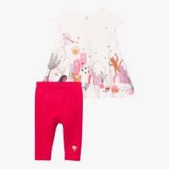 New Newborn Girl Dress And Leggings Set Child Dresses