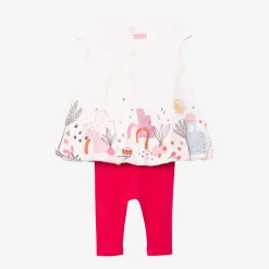 New Newborn Girl Dress And Leggings Set Child Dresses