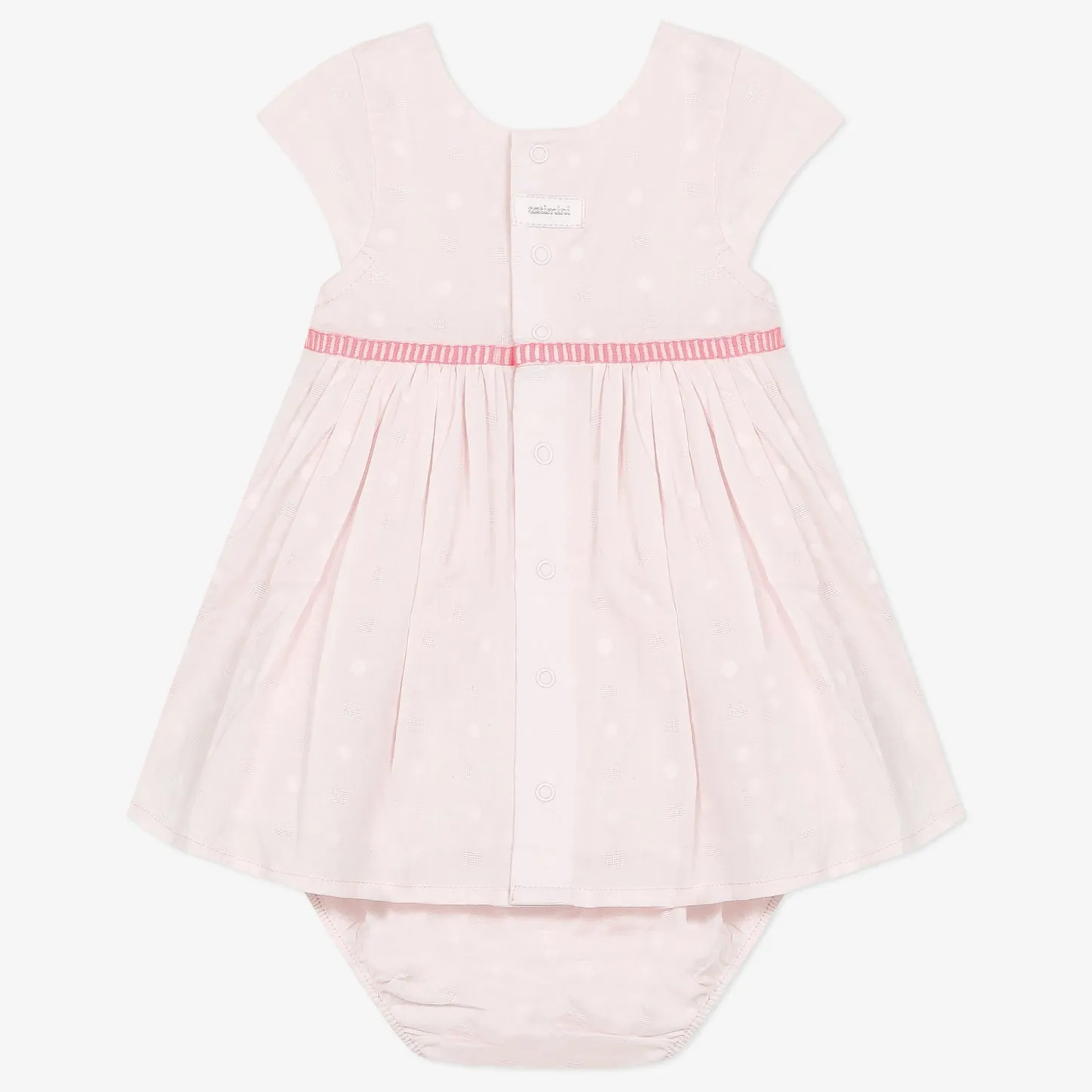 Online Newborn Girl Light Pink Dress And Bloomer Set Child Dresses