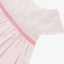 Online Newborn Girl Light Pink Dress And Bloomer Set Child Dresses
