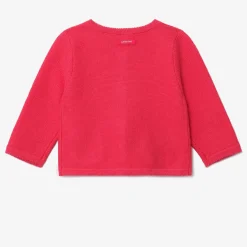 New Newborn Girl Pink Cardigan Child Cardigans & Sweaters